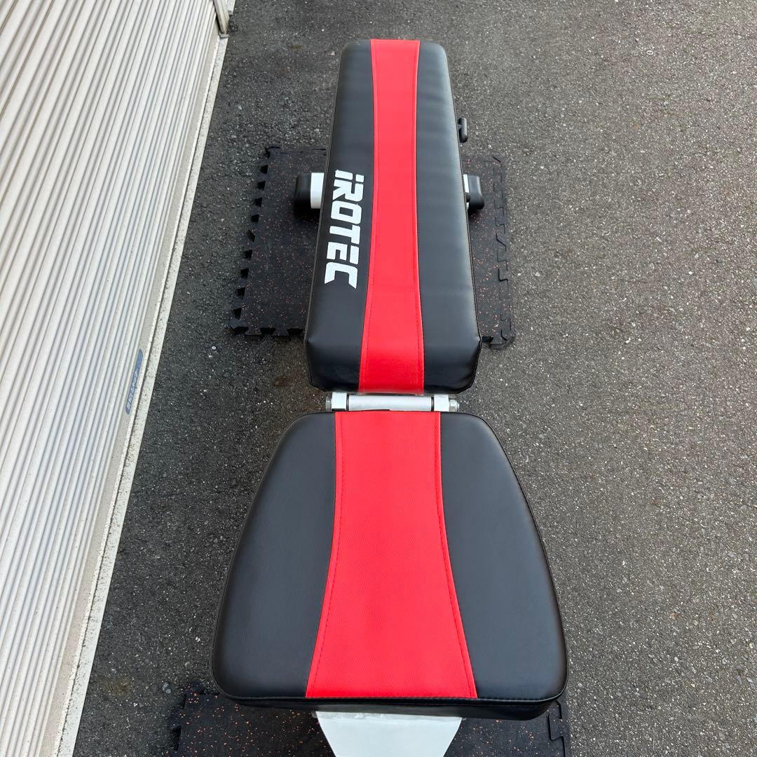 【美品】iROTEC アイロテック アジャスタブルベンチ インクラインベンチ