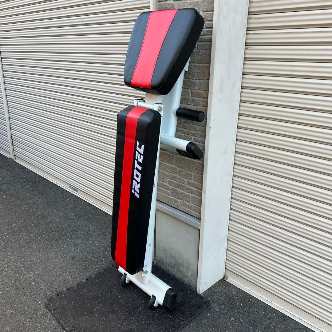 【美品】iROTEC アイロテック アジャスタブルベンチ インクラインベンチ
