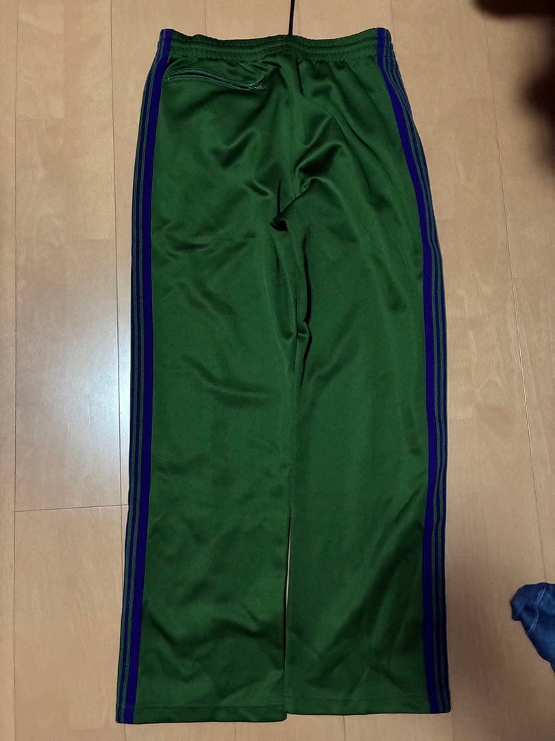 Needles ニードルス　トラックパンツ　グリーン　パープル　S
