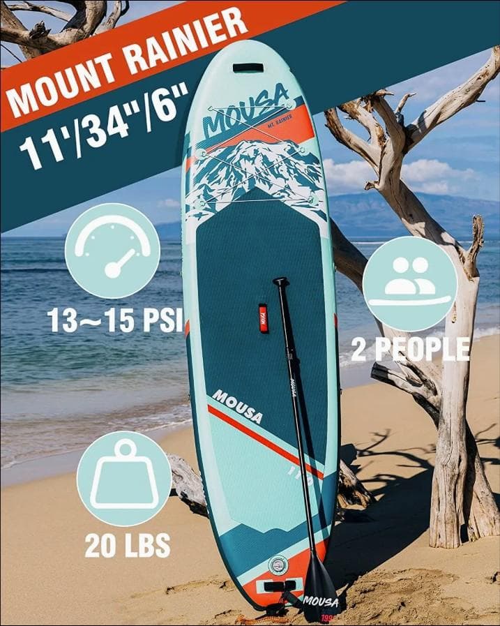 【在庫処分】新品 11' Mousa マウント SUPボード (2人乗り対応)