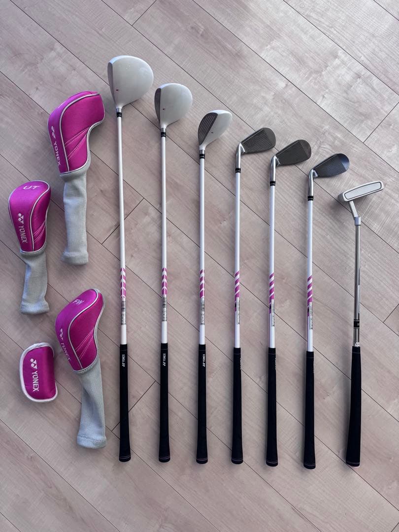 YONEX ゴルフクラブセット120ピンクジュニア