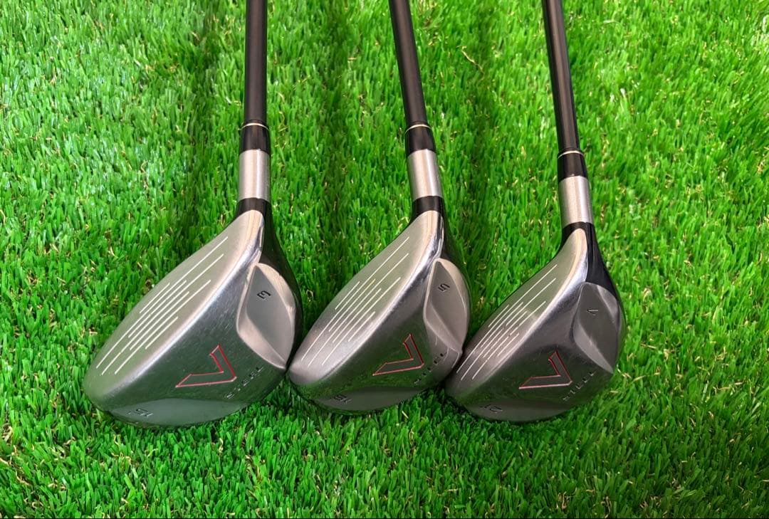 V STEEL フェアウェイウッド 3本セット FW テーラーメイド