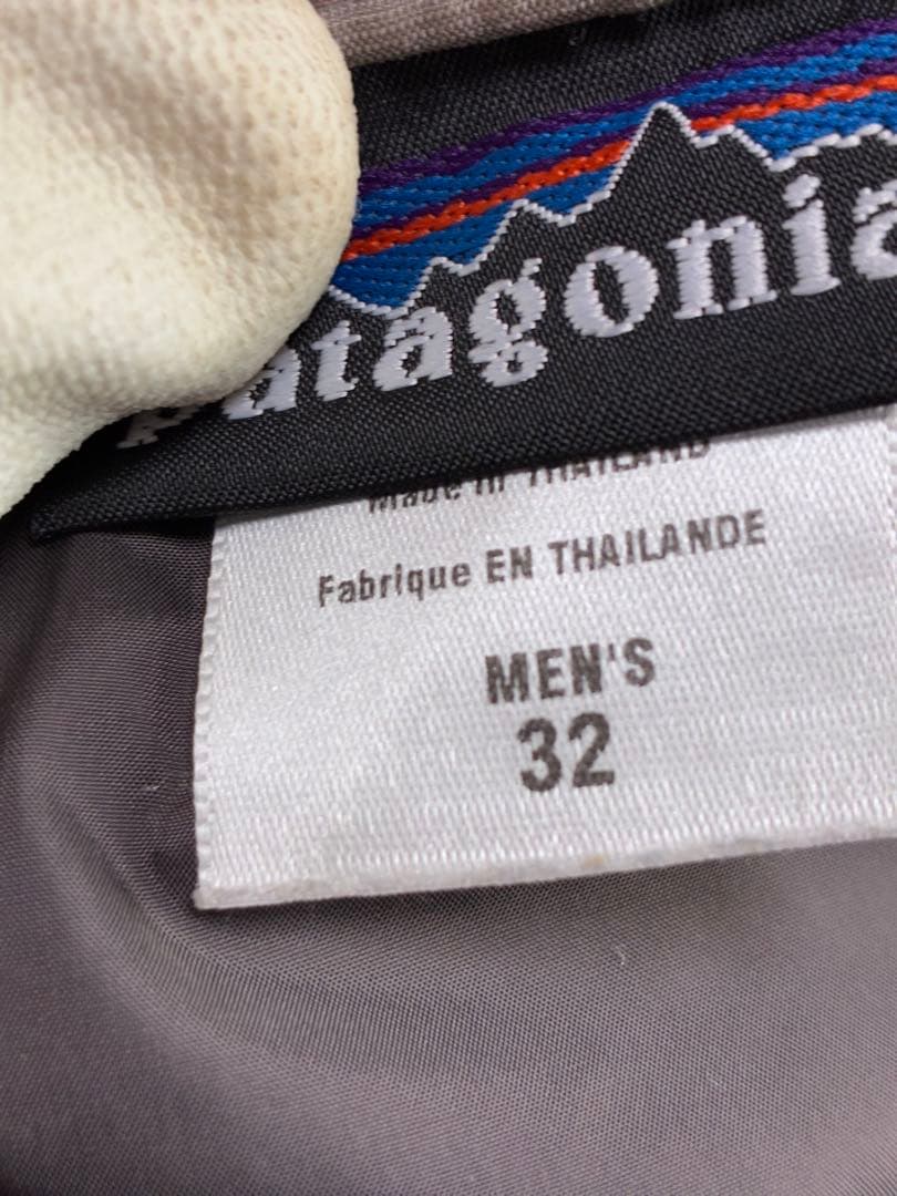 patagonia グレー スキーウェア サスペンダー付き