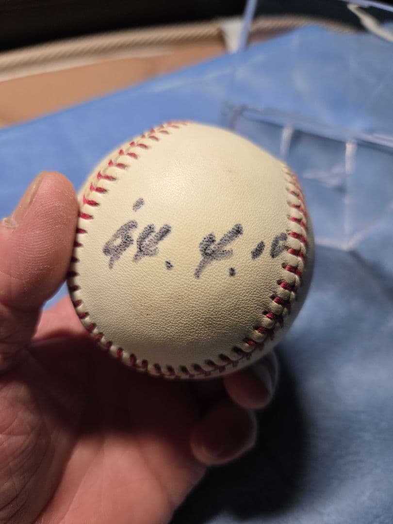 オリックスバファローズ時代のイチローサインボール実筆