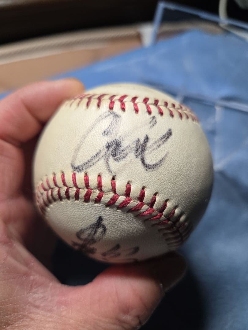 オリックスバファローズ時代のイチローサインボール実筆
