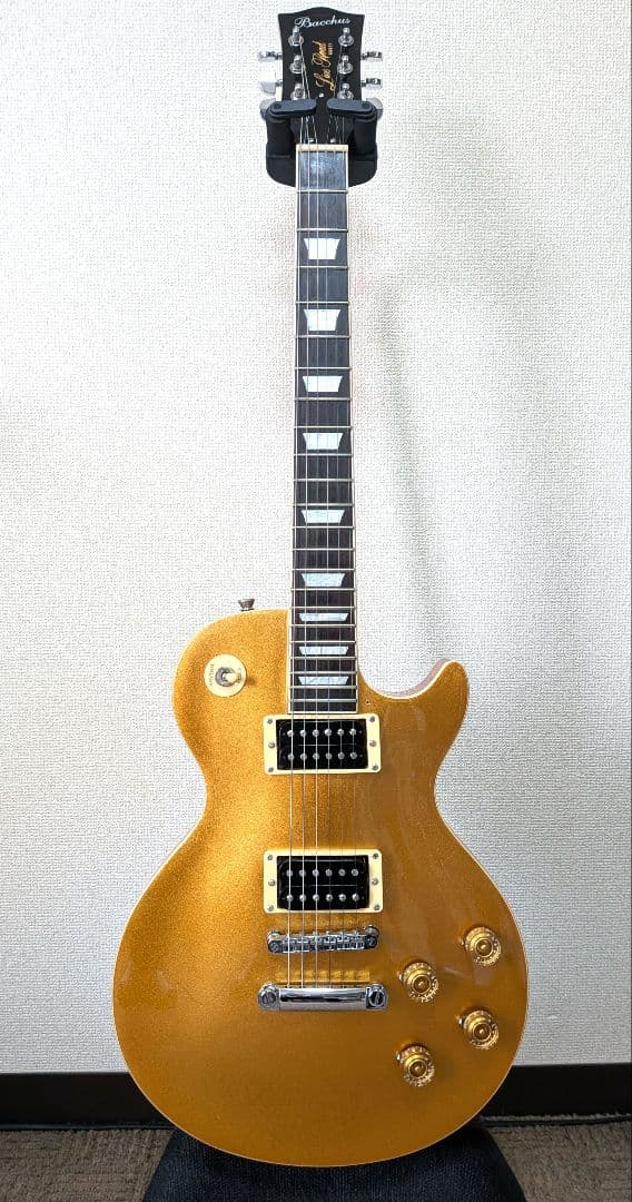希少 美品 Bacchus Live Road Les Paul GOLDTOP