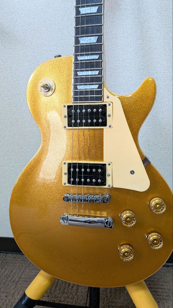 希少 美品 Bacchus Live Road Les Paul GOLDTOP