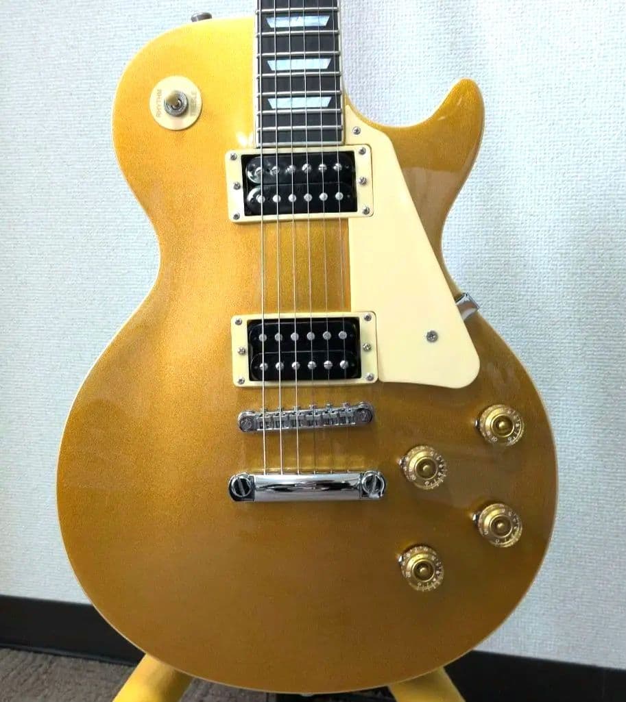 希少 美品 Bacchus Live Road Les Paul GOLDTOP