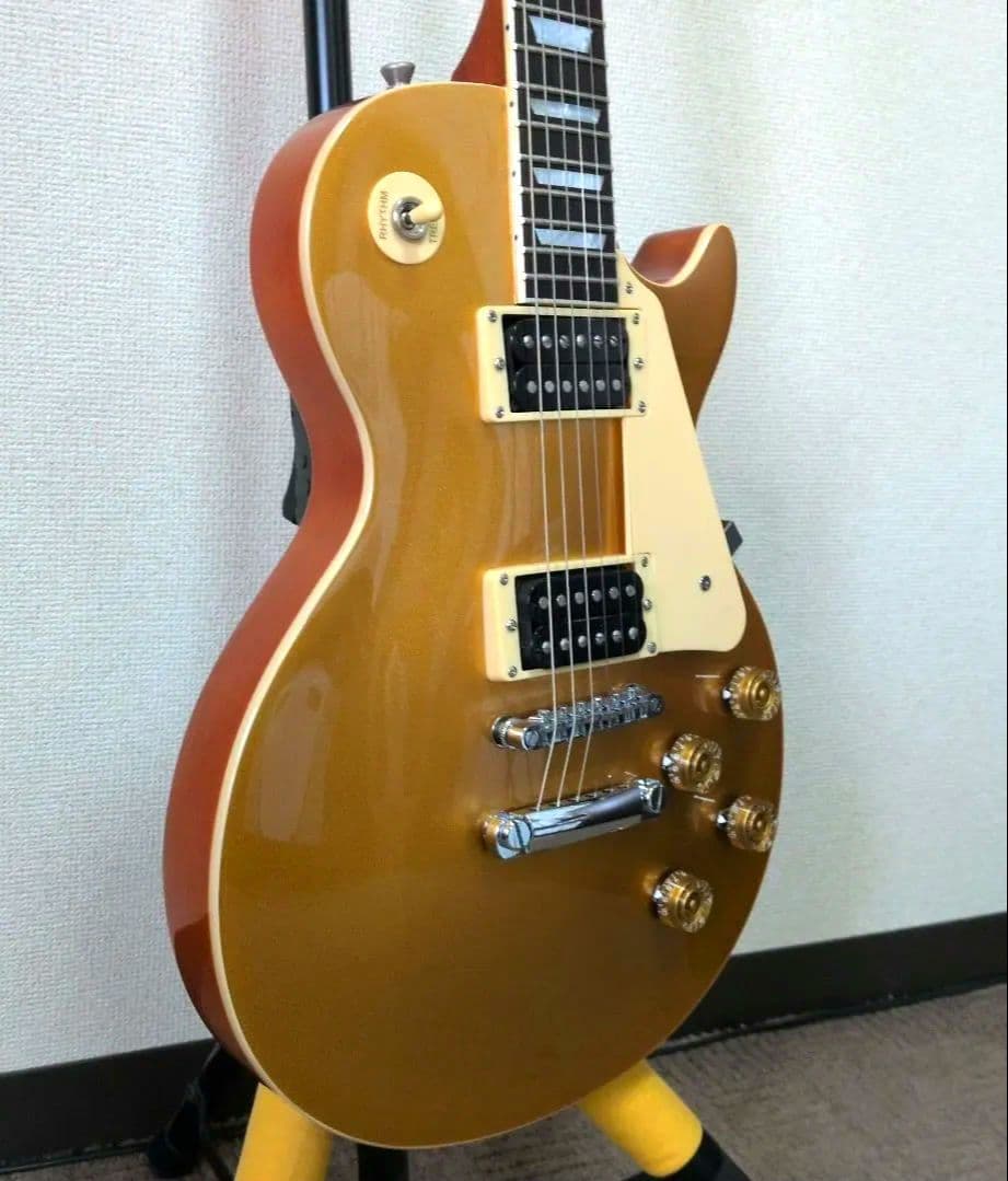 希少 美品 Bacchus Live Road Les Paul GOLDTOP