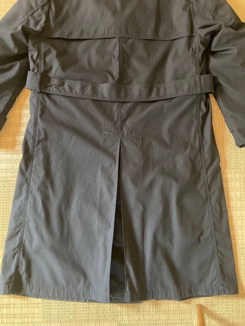 美品　米軍実物　US.NAVY トレンチコート　ブラック　40S ライナー付き