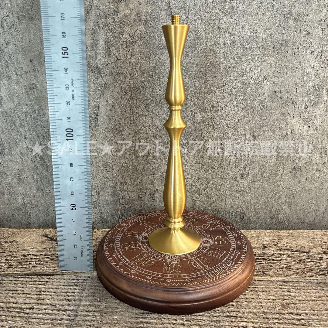 高級ランタンスタンド　38灯　コロニスタ　38explore 真鍮製　無垢材　⑧