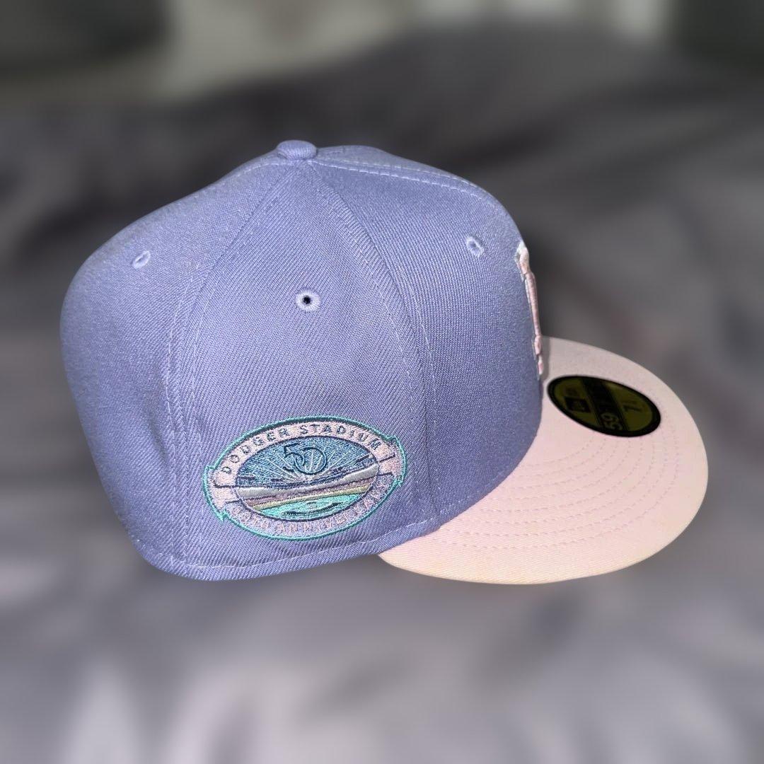 NEWERA 59FIFTY LAドジャース キャップ 7 3/4 パステル