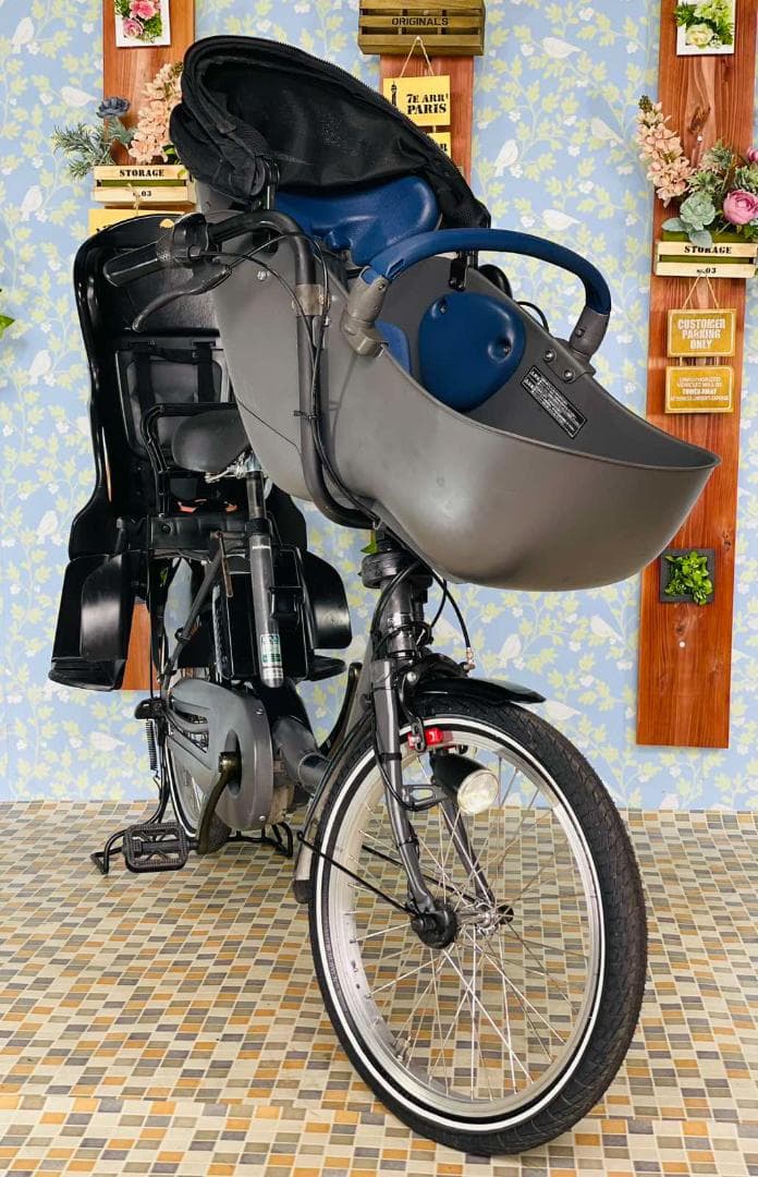 【PANASONIC】20インチ電動自転車ギュット1988