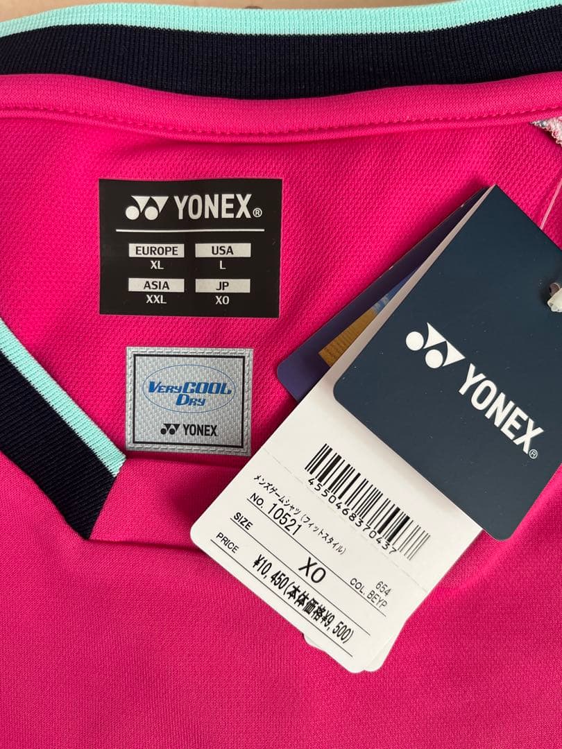 【日本代表モデル】YONEX バドミントンウェア XO 東京背面