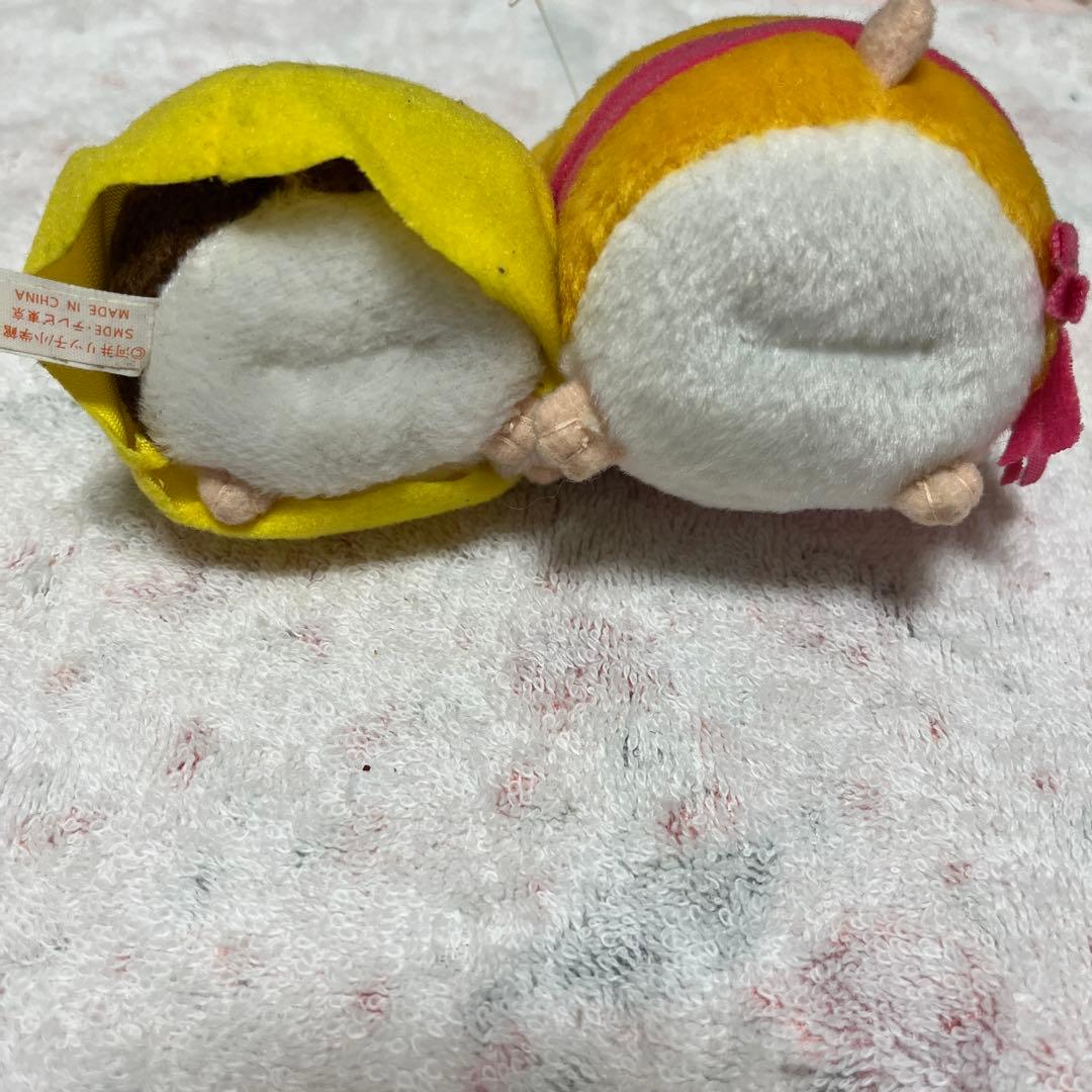 ハム太郎　ぬいぐるみ　マフラーちゃん＆ちび丸ちゃん　レトロ