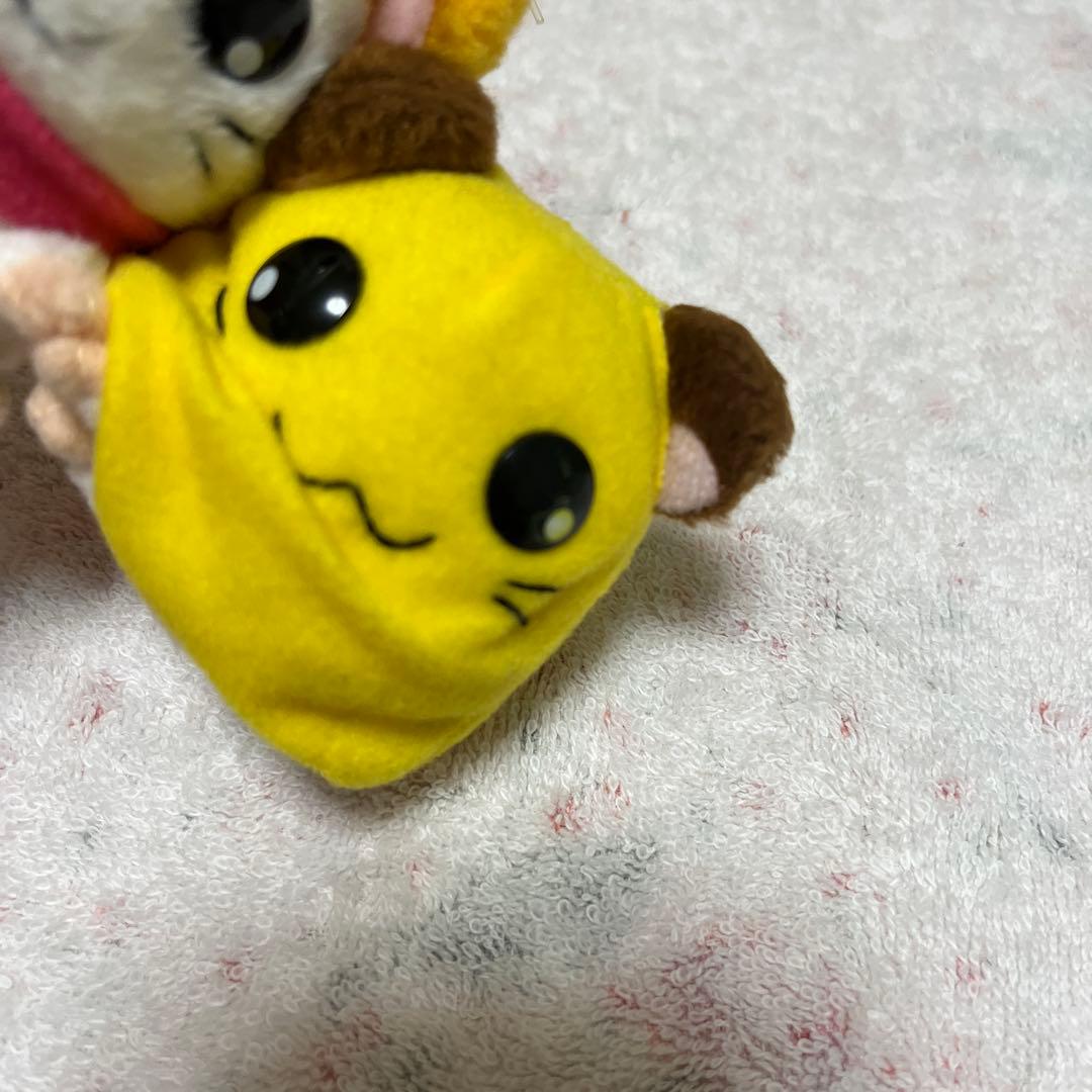 ハム太郎　ぬいぐるみ　マフラーちゃん＆ちび丸ちゃん　レトロ