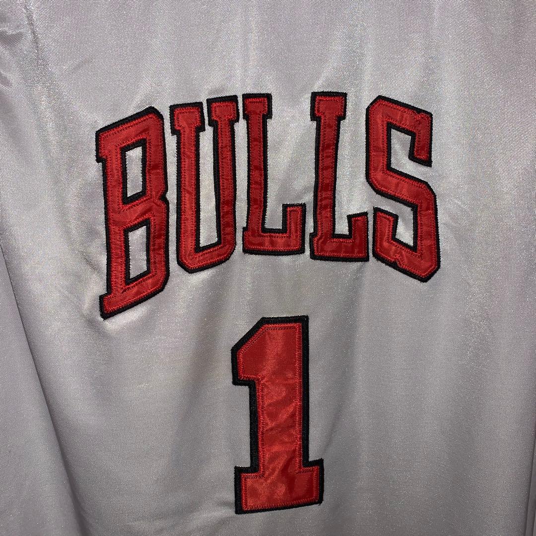 adidas NBA BULLS 54 ロゴ刺繍　オーバーサイズ　ストリート古着