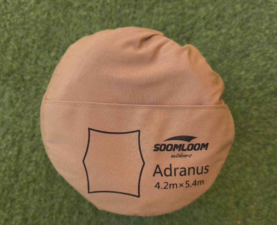 Soomloomタープ Adranus4.2ｍｘ5.4ｍ　【ノア】