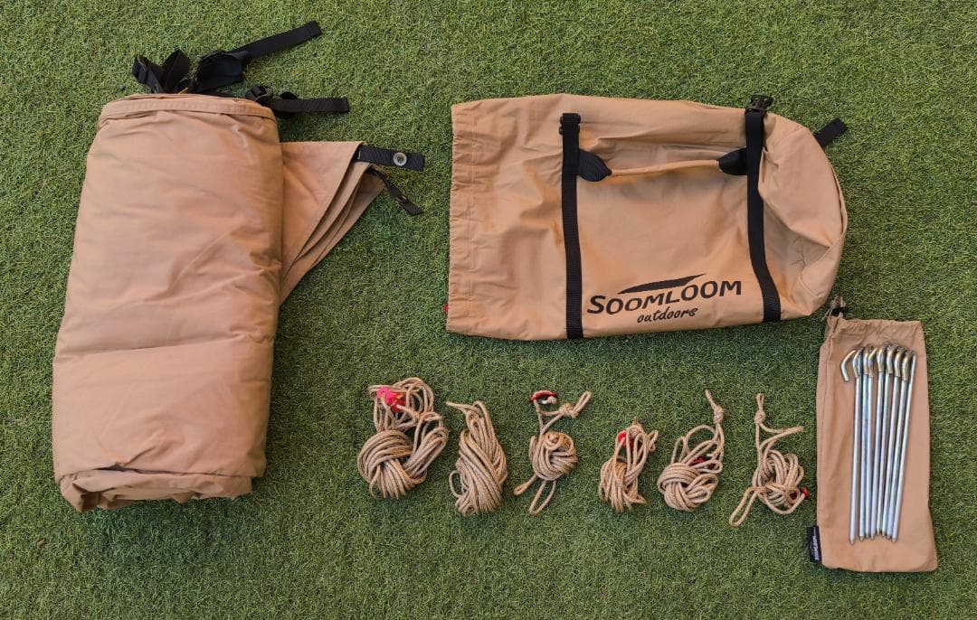 Soomloomタープ Adranus4.2ｍｘ5.4ｍ　【ノア】