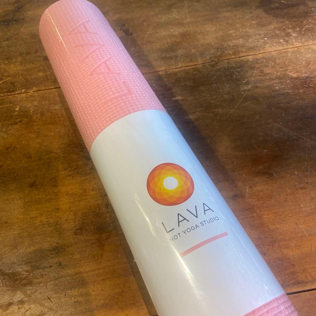 新品　LAVA ヨガマット ピンク 61cm x 145cm