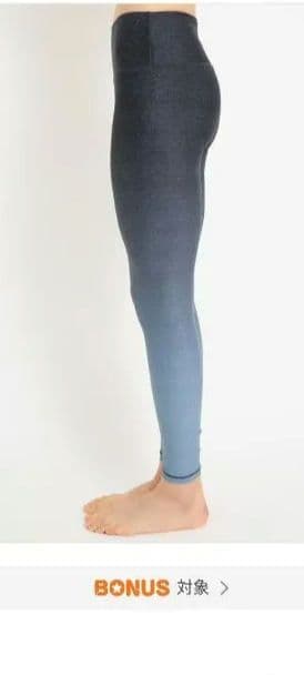 suria YOGGINGS 　グラデーションブラック　グレー　Sサイズ