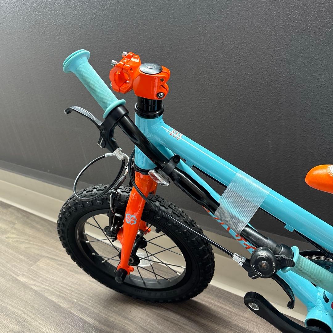 ヨツバサイクル　14インチ　ラムネブルー