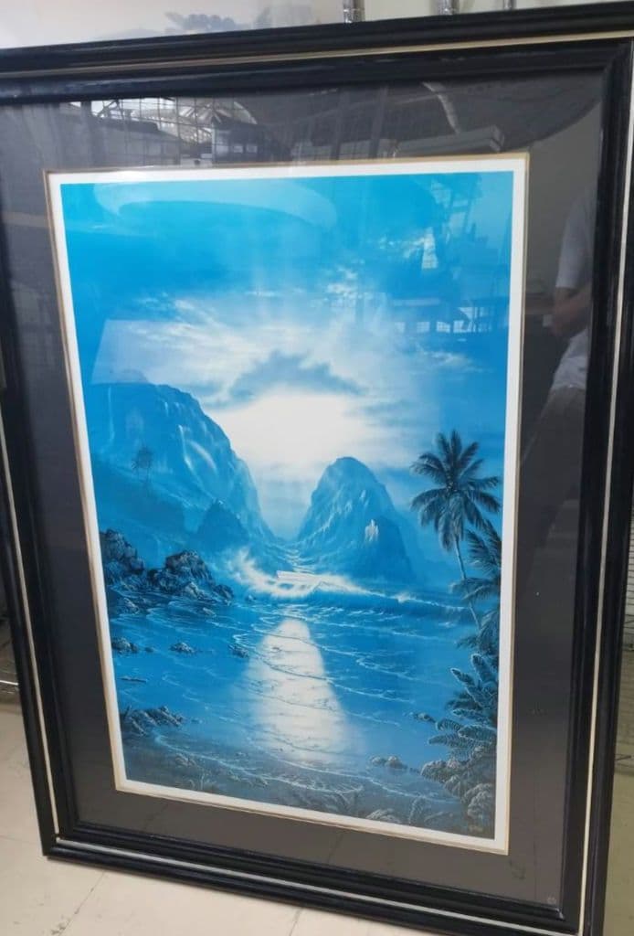 ラッセン　ヘブン　絵画　リトグラフ