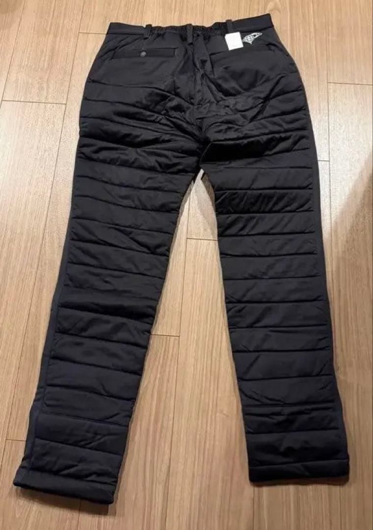 beams golf中綿 パンツ 黒