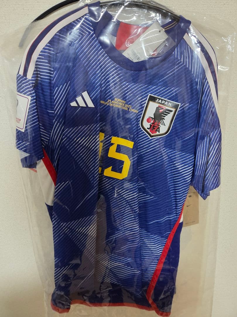 日本代表 KAMADA 15 adidas シャツ XL オーセンティック