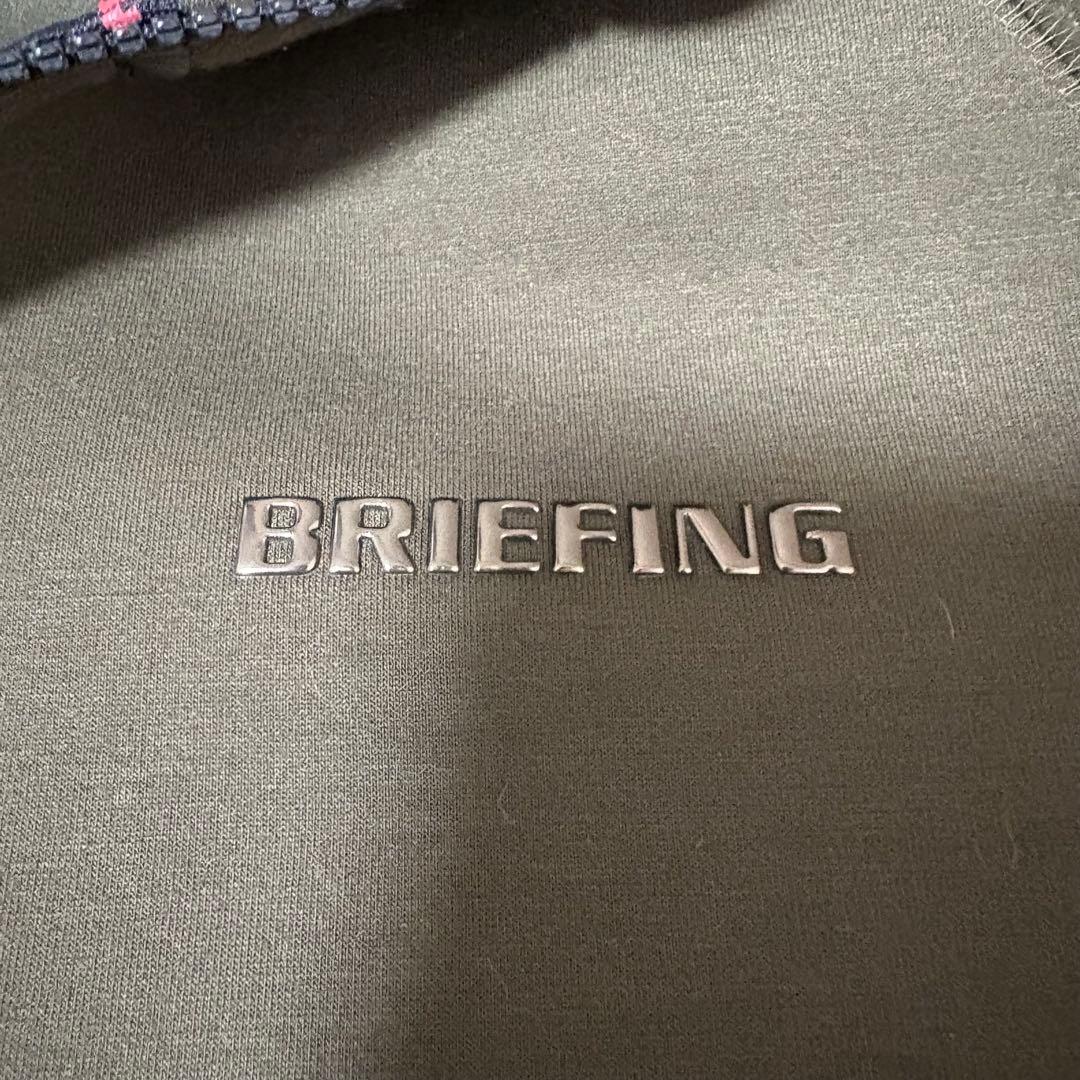 【BRIEFING】ジョガーセットアップ M カーキ ブラック ジャージ 美品