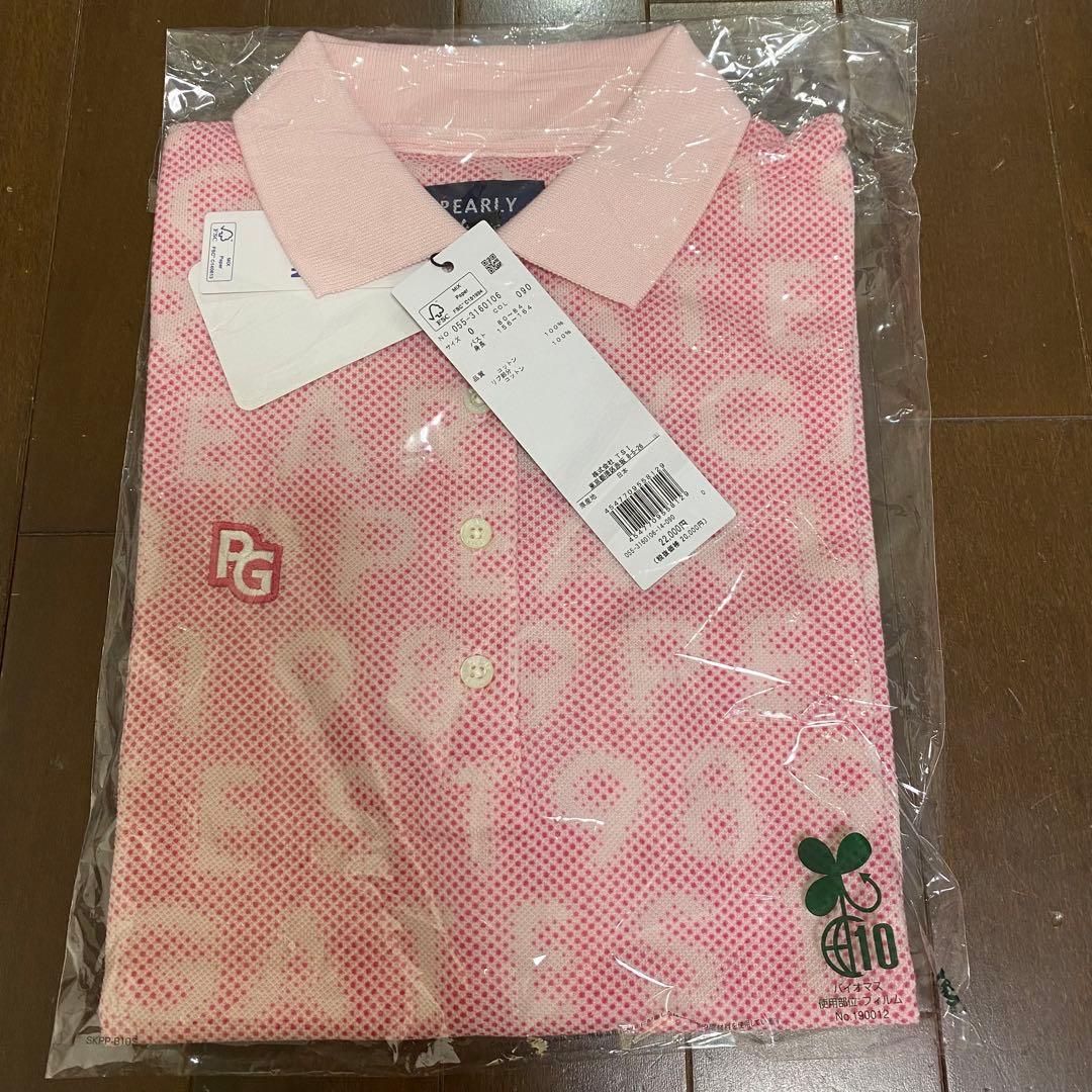 原プロ着用★人気完売パーリーゲイツPEARLYGATES半袖カノコポロシャツ