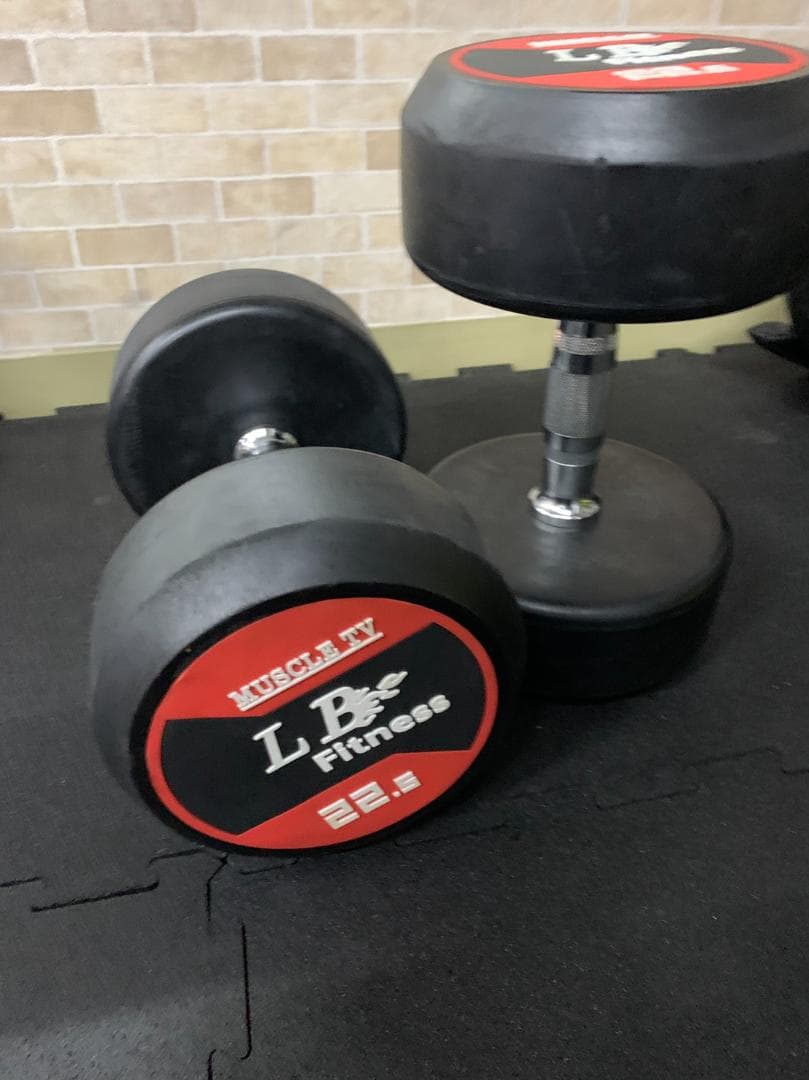 半額　　ラバーダンベル　22.5kg 2個