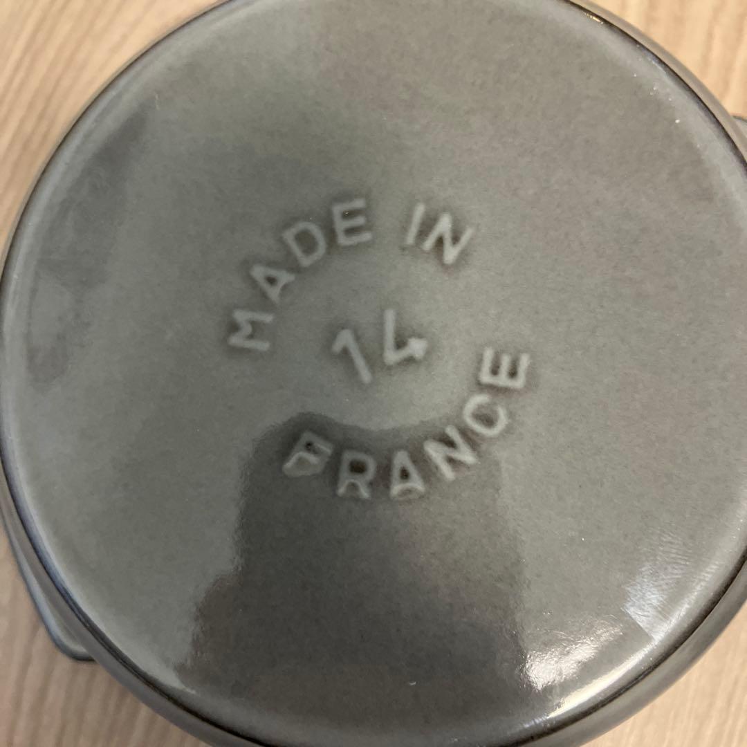 STAUB LA COCOTTE グレー 14 ピコ・ココット