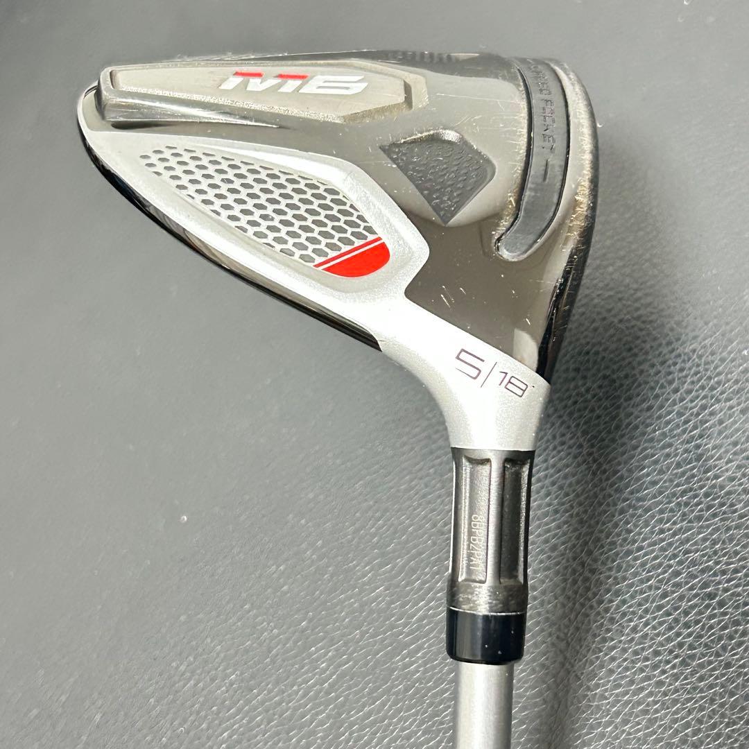 【名器】テーラーメイド M6 5W 18° フェアウェイウッド FUBUKI S