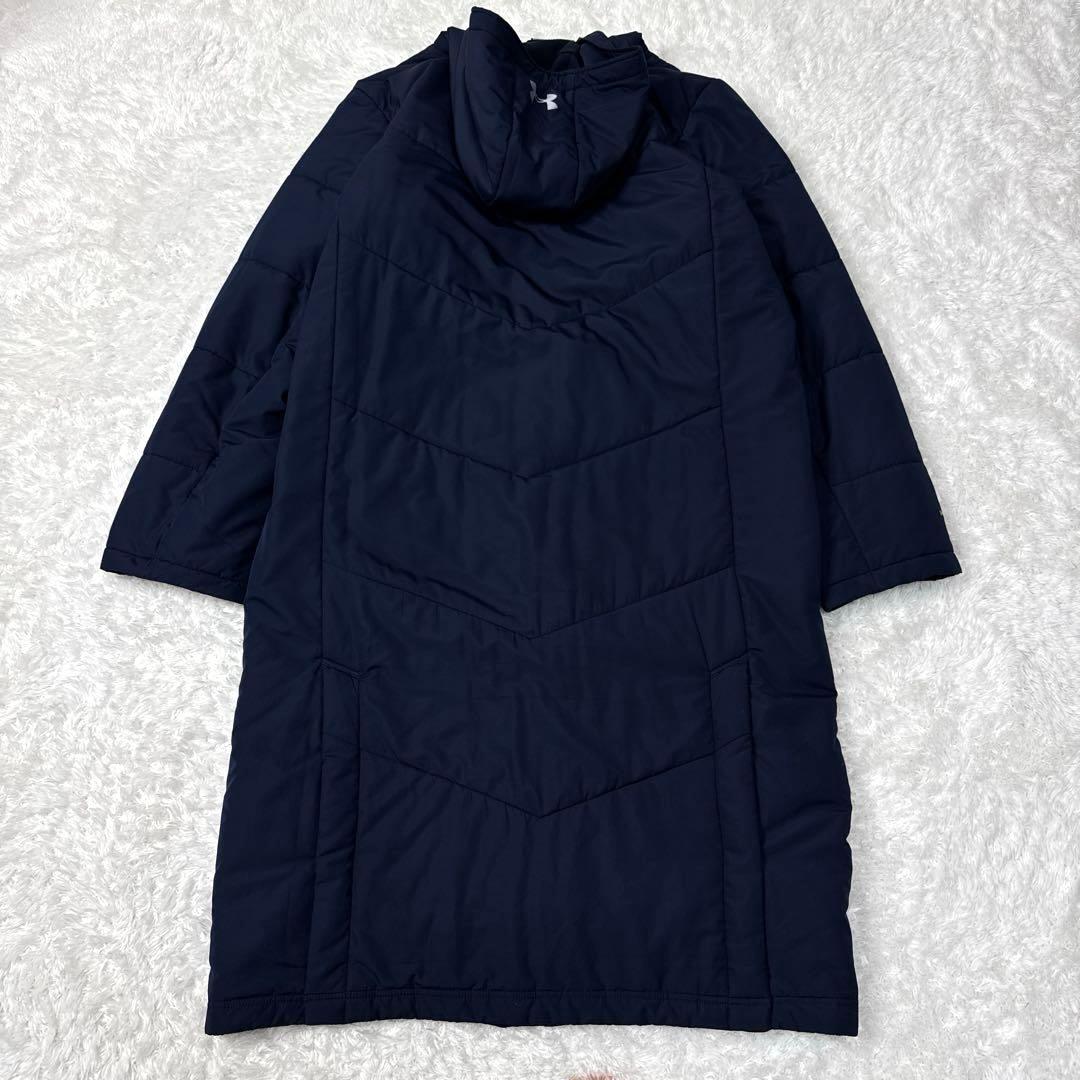 UNDER ARMOR ベンチコート XXL ネイビー アンダーアーマー