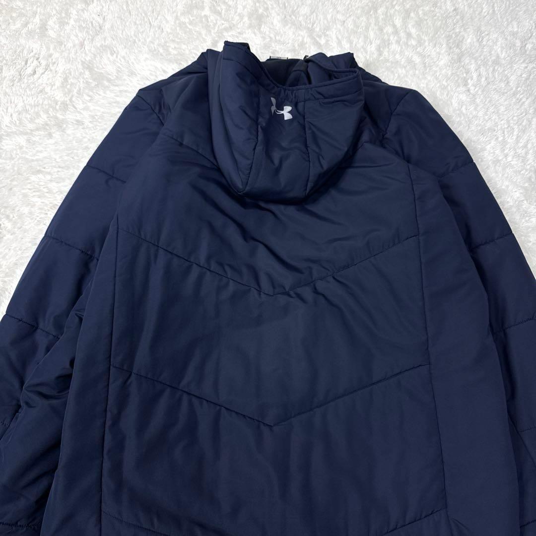 UNDER ARMOR ベンチコート XXL ネイビー アンダーアーマー