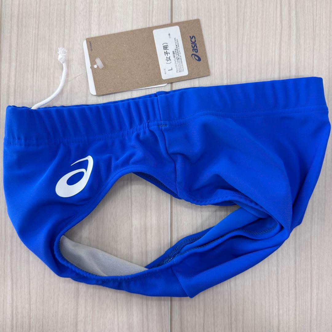 アシックス　女子陸上レーシングショーツ　ロイヤルブルー単色　Lサイズ　新品