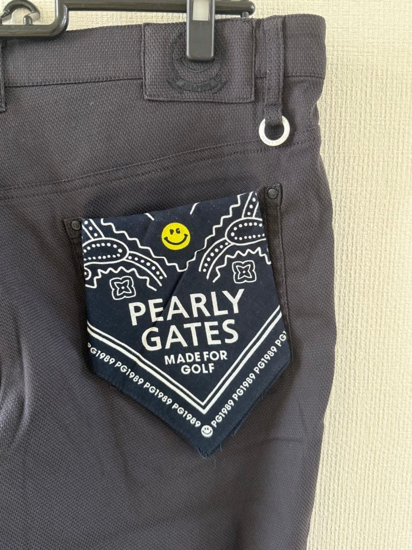 PEARLY GATES ゴルフパンツ 黒