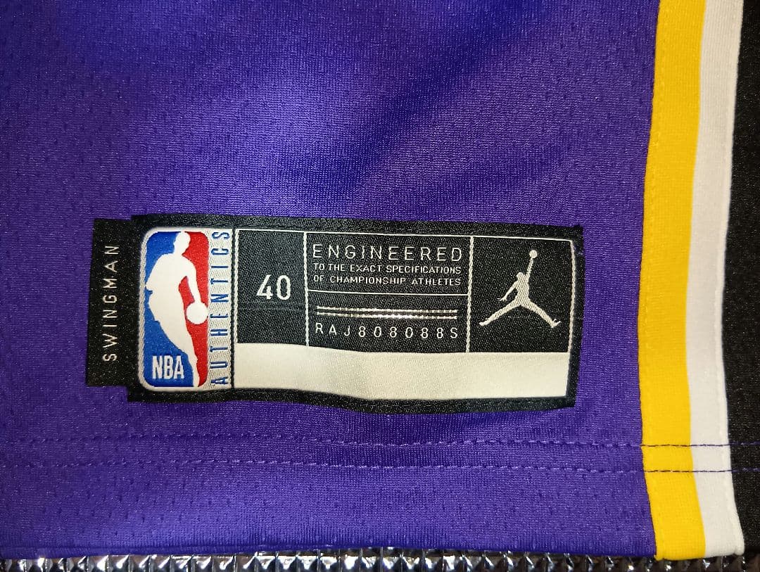 Lakers レブロン・ジェームズ #6 ユニフォーム サイズ40（S）
