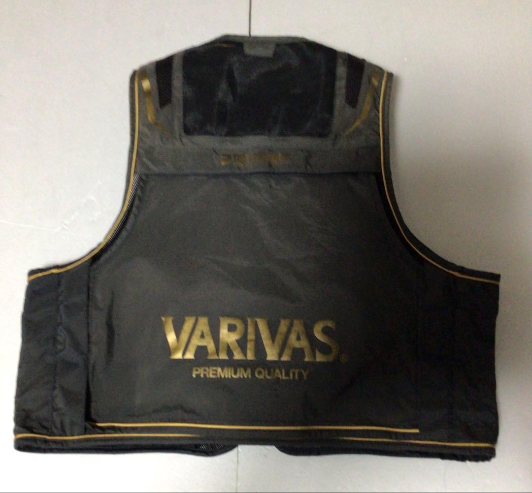 VARIVAS フィッシングベスト ブラック　Mサイズ