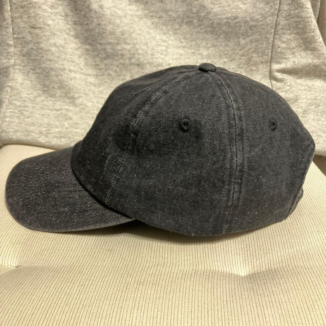 よふかしのうた 七草ナズナ　刺繍キャップ(BLACK DENIM Ver.)