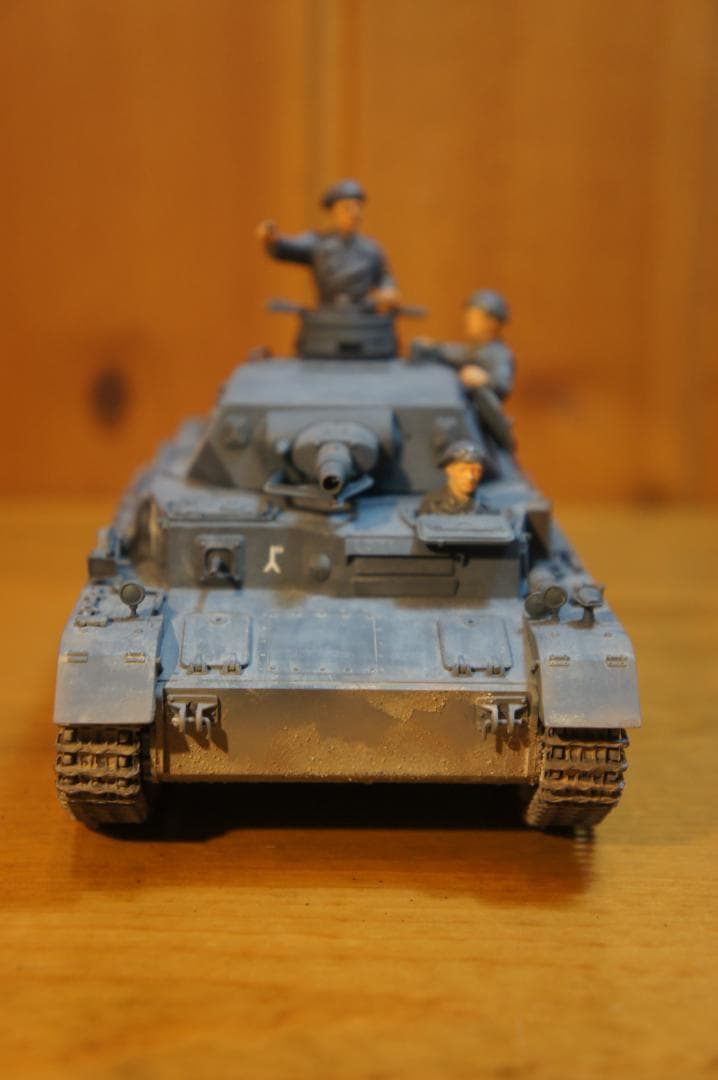 完成品 タミヤ Ⅳ号戦車D型 1/35 汚し塗装 第二次世界大戦 ドイツ軍