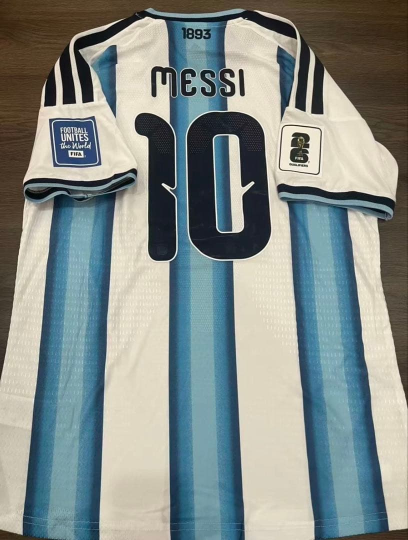 アルゼンチン代表 2026年ワールドカップ ホームキット 選手仕様 Mサイズ