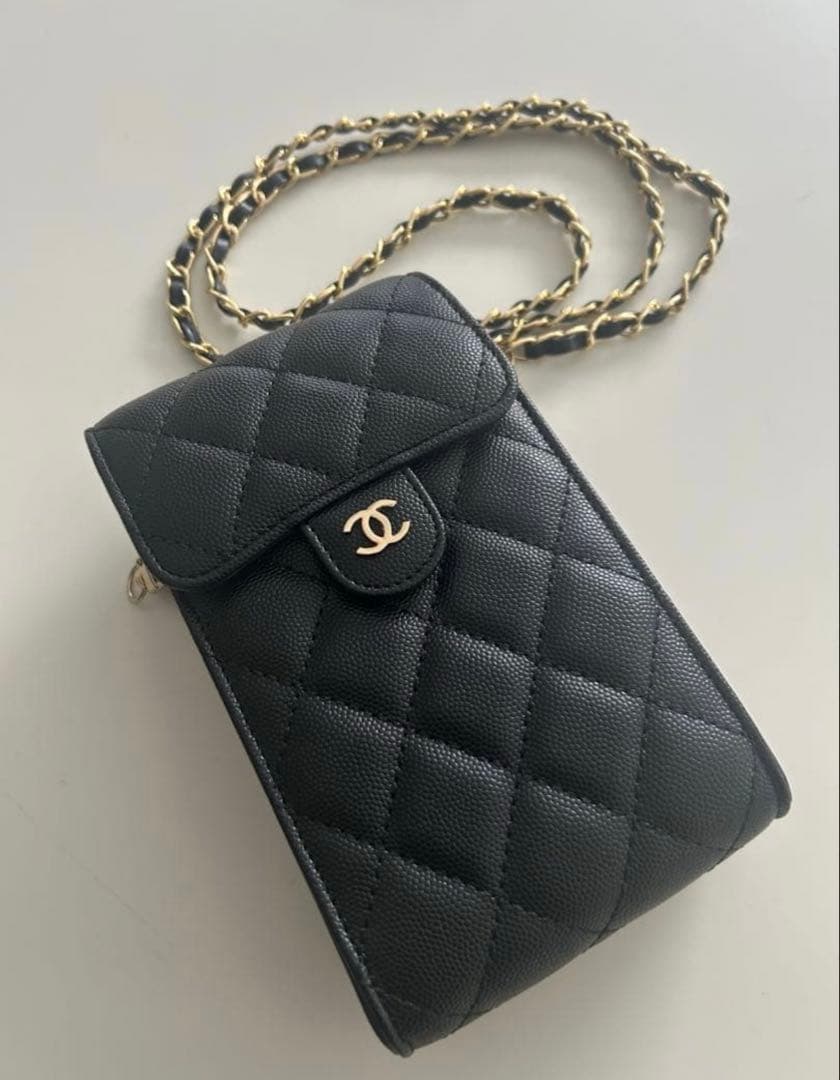 みるく♡新品 CHANEL シャネルノベルティ スマホショルダー バッグ