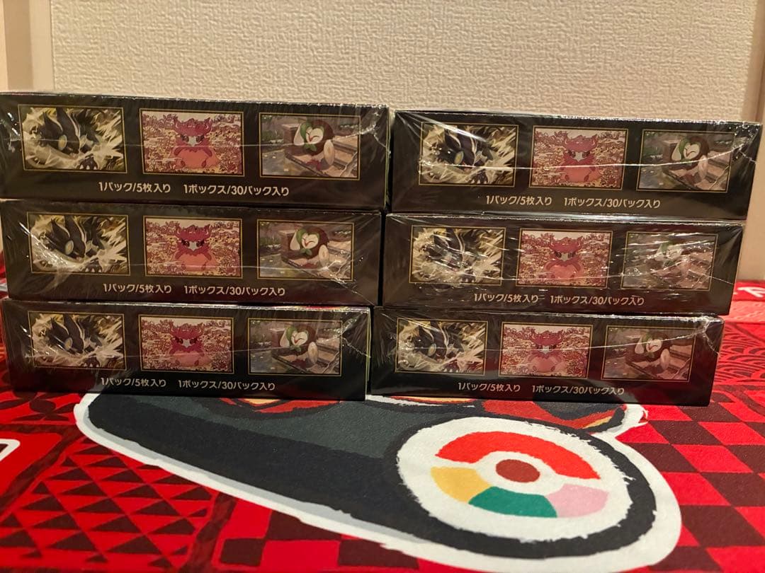ポケカ シュリンク付き ムニキスゼロ 6BOX