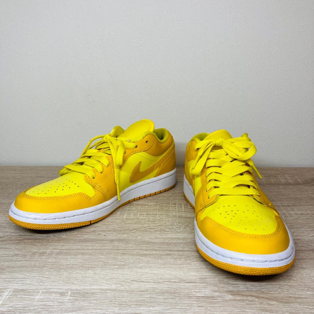 NIKE Air Jordan 1 Low サニーイエロー 24.5cm