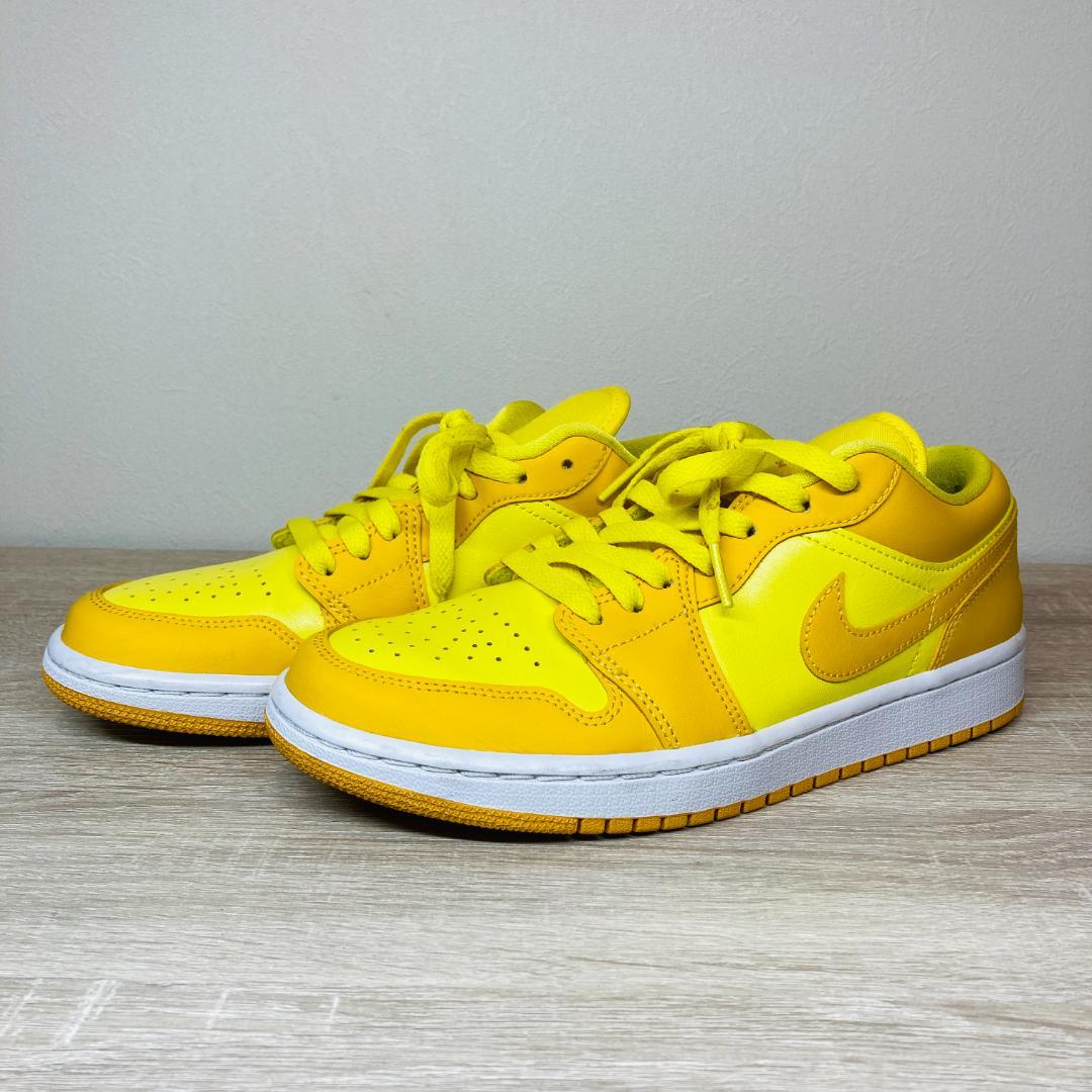 NIKE Air Jordan 1 Low サニーイエロー 24.5cm