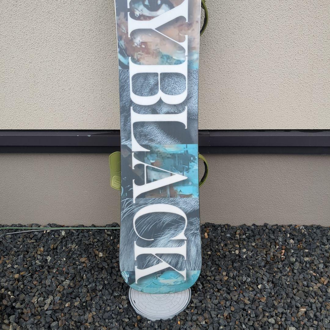 MOSS TOTO BLACK　155　スノーボードのみ