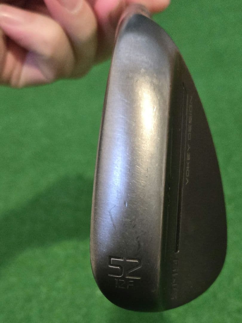 Vokey SM9 ジェットブラック 52°/12F BV105 フレックスS