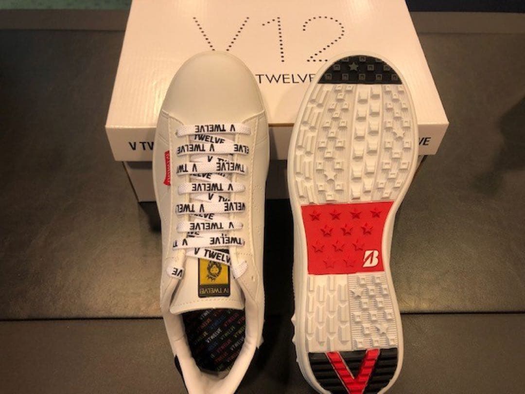 【新品】ブリヂストン【V TWELVE (V12)】限定発売コラボゴルフシューズ